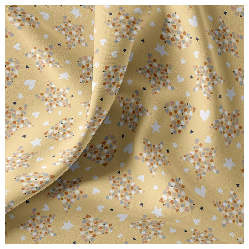 Printed Jersey ELEKSO Wheat / Vintage Multicolored
